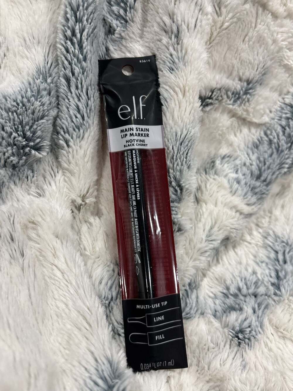 e.l.f. Main Stain Lip Marker, Gone Garnet, 0.034 fl oz - .com,